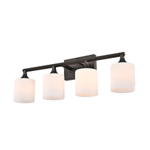 Load image into Gallery viewer, RADIANCE goods 4 Light Rubbed Bronze Finish Bath Vanity Fixture 29&quot; Wide
