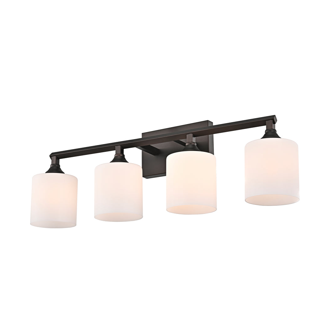 RADIANCE goods 4 Light Rubbed Bronze Finish Bath Vanity Fixture 29