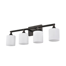 Load image into Gallery viewer, RADIANCE goods 4 Light Rubbed Bronze Finish Bath Vanity Fixture 29&quot; Wide
