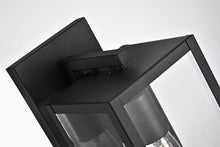 Load image into Gallery viewer, RADIANCE goods 1 Light Textured Black Outdoor Wall Sconce 14&quot; Tall
