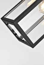 Load image into Gallery viewer, RADIANCE goods 1 Light Textured Black Outdoor Wall Sconce 14&quot; Tall
