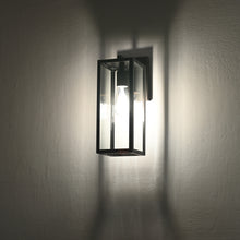 Load image into Gallery viewer, RADIANCE goods 1 Light Textured Black Outdoor Wall Sconce 14&quot; Tall
