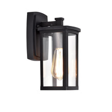 Load image into Gallery viewer, RADIANCE goods 1 Light Textured Black Outdoor Wall Sconce 11&quot; Tall
