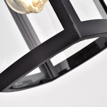 Load image into Gallery viewer, RADIANCE goods 1 Light Textured Black Outdoor Wall Sconce 14&quot; Tall
