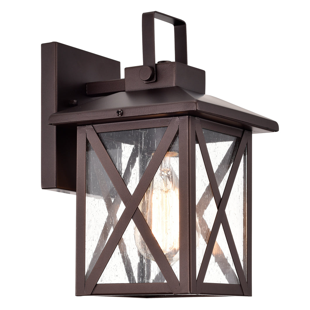 RADIANCE goods 1 Light Oil Rubbed Bronze Outdoor Wall Sconce 11