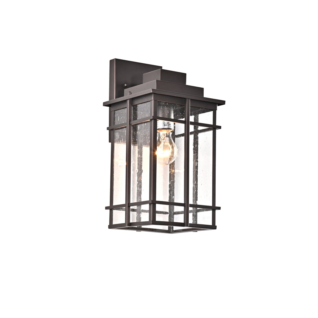 RADIANCE goods 1 Light Rubbed Bronze Outdoor Wall Sconce 14