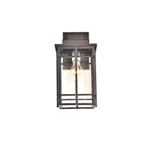 Load image into Gallery viewer, RADIANCE goods 1 Light Rubbed Bronze Outdoor Wall Sconce 14&quot; Tall
