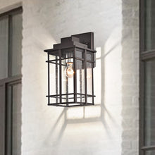 Load image into Gallery viewer, RADIANCE goods 1 Light Rubbed Bronze Outdoor Wall Sconce 14&quot; Tall
