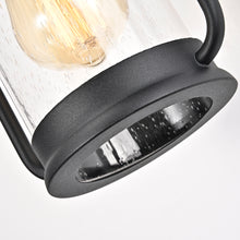 Load image into Gallery viewer, RADIANCE goods 1 Light Textured Black Outdoor Wall Sconce 13&quot; Tall
