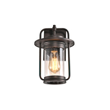 Load image into Gallery viewer, RADIANCE goods 1 Light Rubbed Bronze Outdoor Wall Sconce 13&quot; Tall
