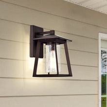 Load image into Gallery viewer, RADIANCE goods 1 Light Oil Rubbed Bronze Outdoor Wall Sconce 11&quot; Tall
