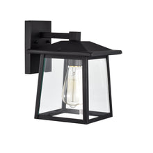 Load image into Gallery viewer, RADIANCE goods 1 Light Textured Black Outdoor Wall Sconce 11&quot; Tall
