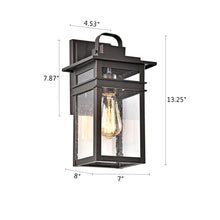 Load image into Gallery viewer, RADIANCE goods 1 Light Rubbed Bronze Outdoor Wall Sconce 13&quot; Tall
