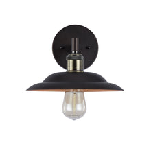 Load image into Gallery viewer, RADIANCE goods 1 Light Oil Rubbed Bronze Wall Sconce 10&quot; Wide
