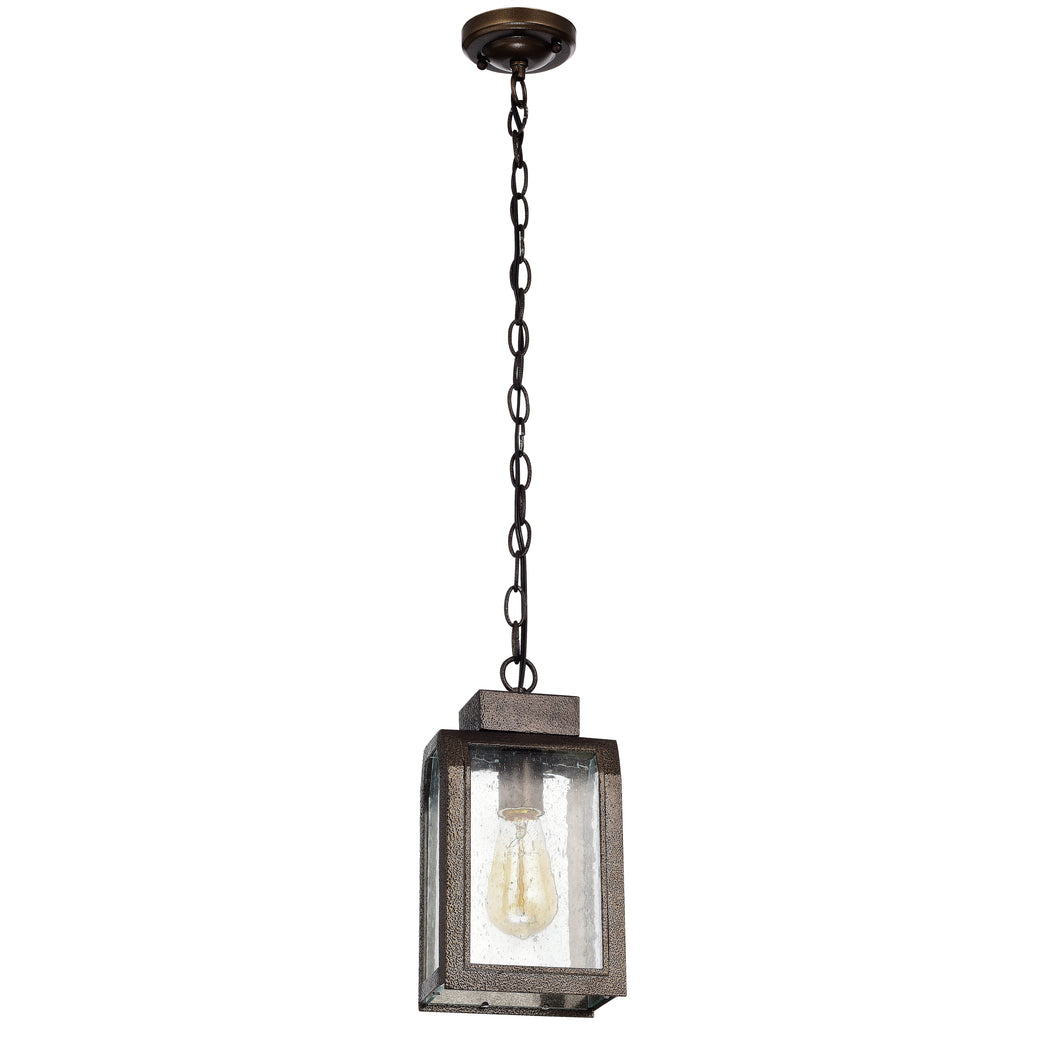 RADIANCE goods Industrial 1 Light Antique Gold Ceiling Pendant 12
