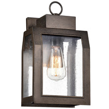 Load image into Gallery viewer, RADIANCE goods 1 Light Antique Gold Outdoor Wall Sconce 14&quot; Tall
