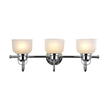 Load image into Gallery viewer, RADIANCE goods 3 Light Chrome Finish Bath Vanity Fixture 25&quot; Wide
