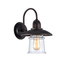 Load image into Gallery viewer, RADIANCE goods 1 Light Oil Rubbed Bronze Wall Sconce 9&quot; Wide
