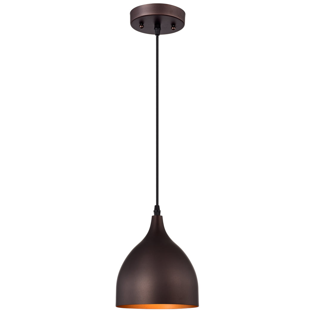 RADIANCE goods Industrial 1 Light Oil Rubbed Bronze Ceiling Pendant 7