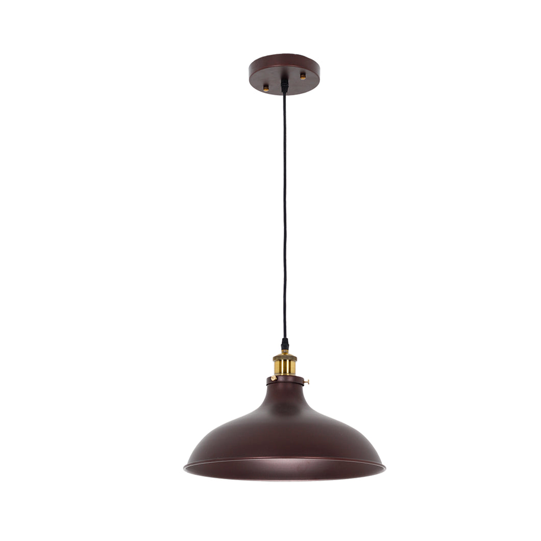 RADIANCE goods Industrial 1 Light Oil Rubbed Bronze Ceiling Pendant 14
