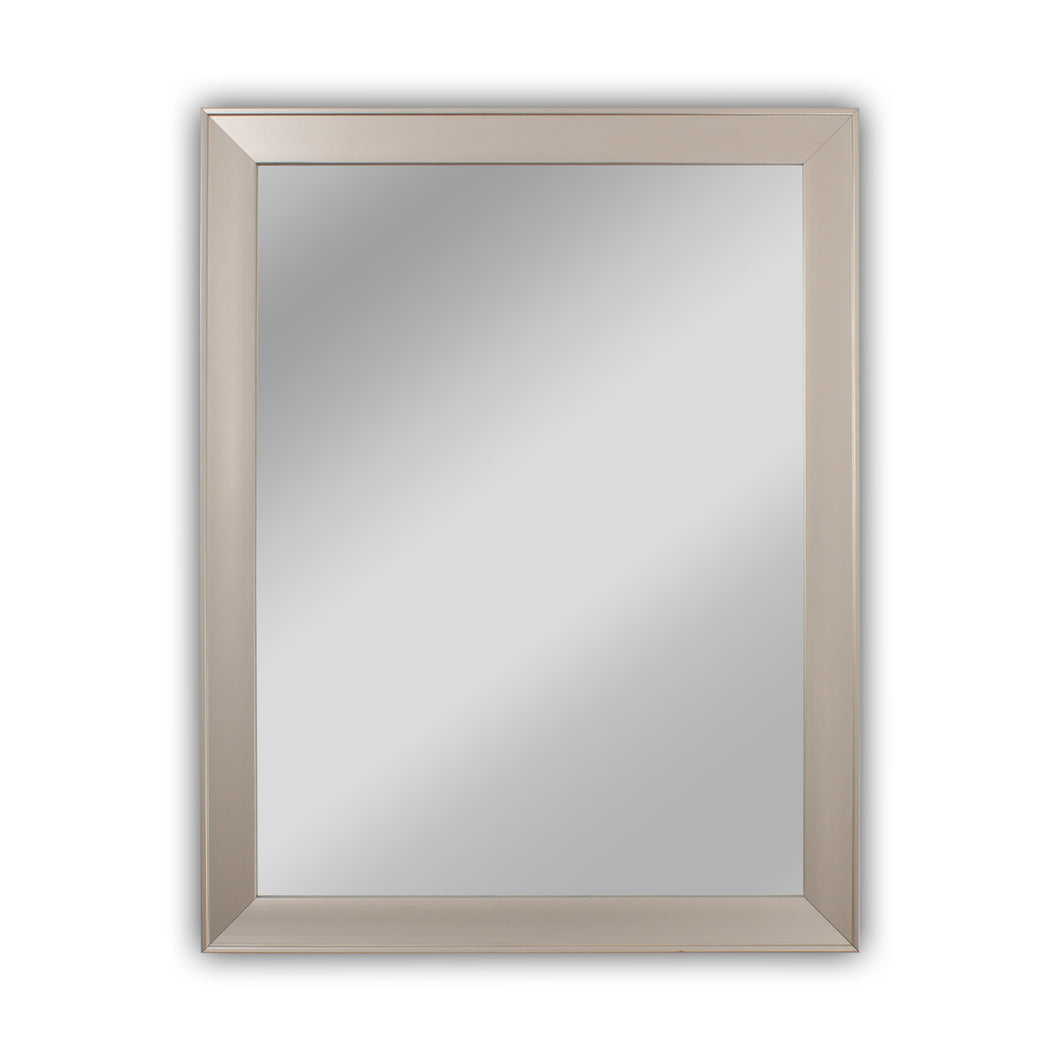 RADIANCE goods Silver Finish Rectangular Framed Wall Mirror 36