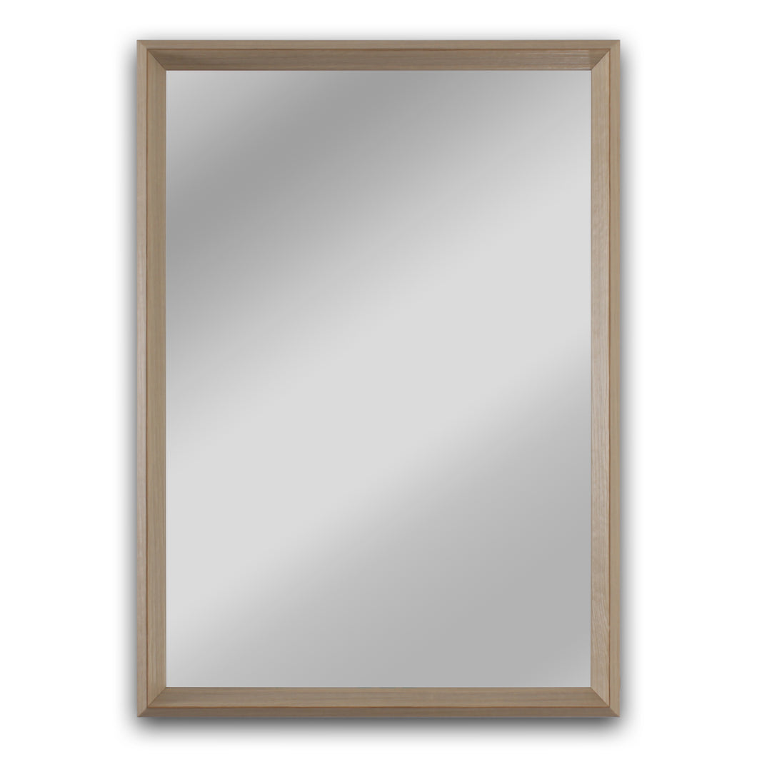 RADIANCE goods Golden Oak Finish Framed Wall Mirror 28