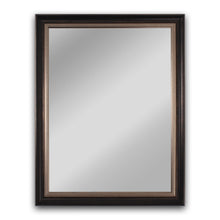 Load image into Gallery viewer, RADIANCE goods Black Walnut Finish Framed Wall Mirror 35&quot;
