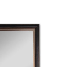 Load image into Gallery viewer, RADIANCE goods Black Walnut Finish Framed Wall Mirror 35&quot;
