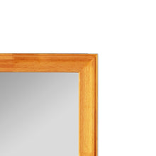 Load image into Gallery viewer, RADIANCE goods Maple Finish Rectangular Framed Wall Mirror 32&quot;
