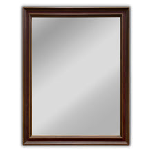 Load image into Gallery viewer, RADIANCE goods Wood Black/Golden Finish Rectangle Framed Wall Mirror 35&quot;
