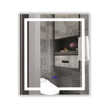 Load image into Gallery viewer, RADIANCE goods Embedded LED Mirror 6000K Daylight White 24&quot;
