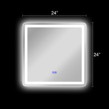 Load image into Gallery viewer, RADIANCE goods BackLit LED Mirror 6000K Daylight White 24&quot;
