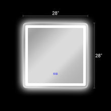 Load image into Gallery viewer, RADIANCE goods BackLit LED Mirror 6000K Daylight White 28&quot;
