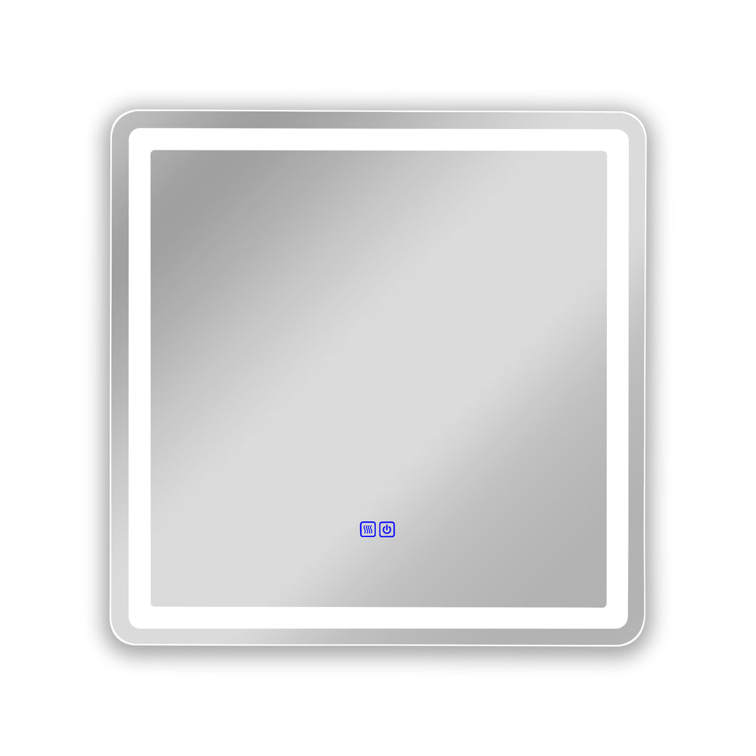 RADIANCE goods BackLit Square TouchScreen LED Mirror 3000-6000K 24