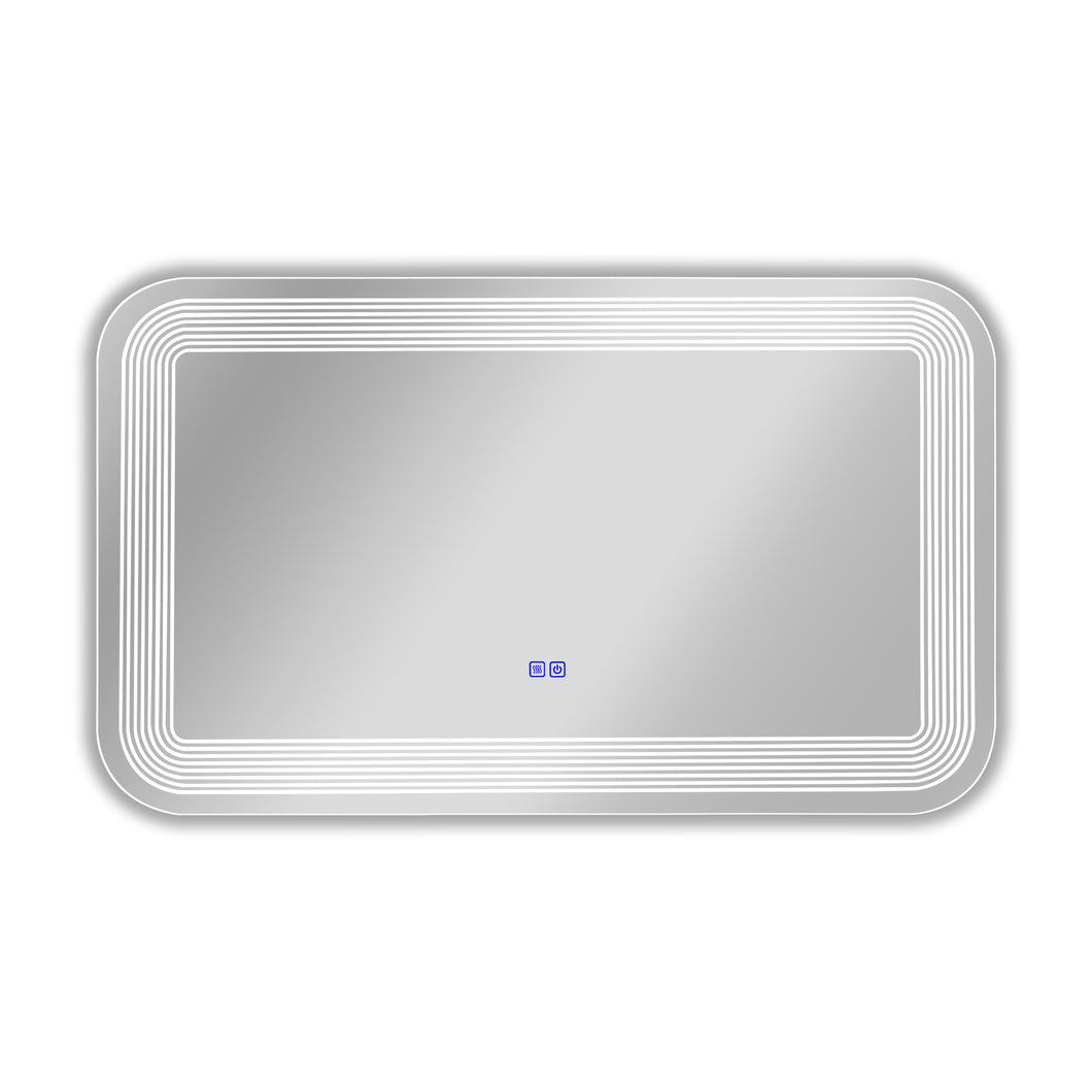 RADIANCE goods BackLit Rectangular TouchScreen LED Mirror 3000-6000K 39