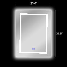 Load image into Gallery viewer, RADIANCE goods BackLit Rectangular TouchScreen LED Mirror 3000-6000K 32&quot;
