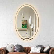 Load image into Gallery viewer, RADIANCE goods BackLit Oval TouchScreen LED Mirror 3000-6000K 32&quot;
