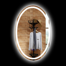 Load image into Gallery viewer, RADIANCE goods BackLit Oval TouchScreen LED Mirror 3000-6000K 42&quot;
