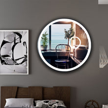 Load image into Gallery viewer, RADIANCE goods Embedded LED Mirror 6000K Daylight White 30&quot;
