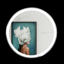 Load image into Gallery viewer, RADIANCE goods Embedded Round TouchScreen LED Mirror 3000-6000K 24&quot;
