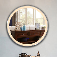 Load image into Gallery viewer, RADIANCE goods Embedded Round TouchScreen LED Mirror 3000-6000K 30&quot;
