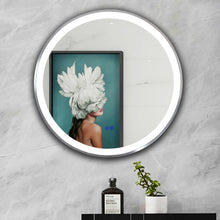 Load image into Gallery viewer, RADIANCE goods Embedded LED Mirror 6000K Daylight White 24&quot;
