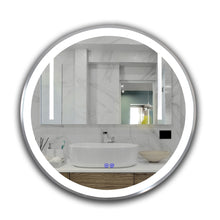 Load image into Gallery viewer, RADIANCE goods Embedded LED Mirror 6000K Daylight White 28&quot;
