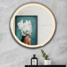 Load image into Gallery viewer, RADIANCE goods Embedded LED Mirror 4000K Warm White 24&quot;
