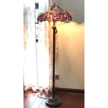 Load image into Gallery viewer, RADIANCE goods Wisteria 3 Light Floor Lamp 20&quot; Shade
