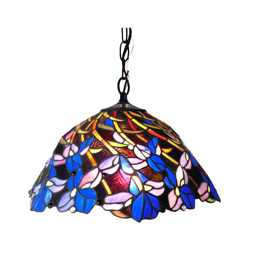RADIANCE goods Iris-Style 2 Light Inverted Ceiling Pendant 19