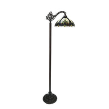 Load image into Gallery viewer, RADIANCE goods Victorian 1 Light Reading Floor Lamp 13&quot; Shade
