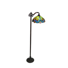 Load image into Gallery viewer, RADIANCE goods Victorian 1 Light Reading Floor Lamp 13&quot; Shade
