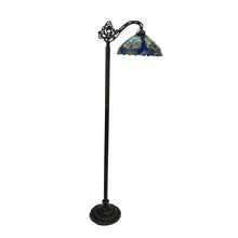 Load image into Gallery viewer, RADIANCE goods Victorian 1 Light Reading Floor Lamp 13&quot; Shade
