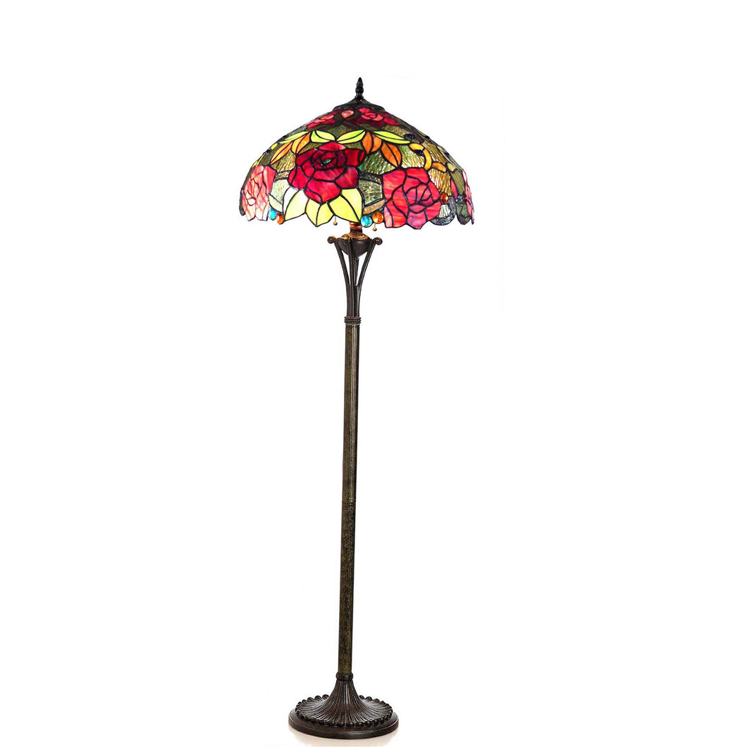 RADIANCE goods Floral 2 Light Floor Lamp 18